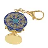 Amuleta Feng Shui oglinda cu cei trei gardieni ceresti si roata de protectie a chakrelor, 2024, imagine 4