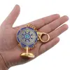 Amuleta Feng Shui oglinda cu cei trei gardieni ceresti si roata de protectie a chakrelor, 2024, imagine 5