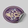 Abtibild sticker Feng Shui cu prietenii secreti – Dragon si Cocos 2024 – mare, imagine 2