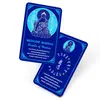 Card Feng Shui din plastic Buddha Medicine cu floare de lotus 2024, imagine 3