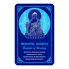 Card Feng Shui din plastic Buddha Medicine cu floare de lotus 2024