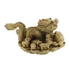 Statueta Feng Shui Dragon cu animalele zodiacului chinezesc din rasina 12cm, imagine 3