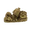 Statueta Feng Shui Dragon cu bolul prosperitatii din rasina 9cm, imagine 3