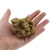 Statueta Feng Shui Dragon cu harta bagua din rasina 6cm, imagine 3