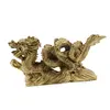 Statueta Feng Shui Dragon cu perla pe apa din rasina 15cm