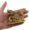 Statueta Feng Shui Dragon cu pui din rasina 10cm, imagine 4