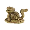 Statueta Feng Shui Dragon cu pui din rasina 10cm