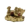 Statueta Feng Shui Pereche rate mandarine din rasina 9cm