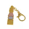 Amuleta Feng Shui din metal Pagoda aurie 2024, imagine 3
