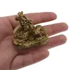 Statueta Feng Shui Dragon cu monede din rasina - 5cm, imagine 4