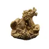 Statueta Feng Shui Dragon cu pepita din rasina - 5cm, imagine 2