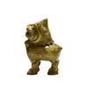 Statueta Feng Shui din alama Pi Yao, 10cm, imagine 3