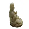 Statueta Feng Shui din jad Bodhisattva, 16cm, imagine 3