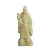 Statueta Feng Shui din jad Fu Lu Shou, 21cm
