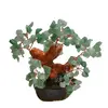 Copac in ghiveci cu 8 ramuri din cristal natural Aventurin, 12cm, imagine 2