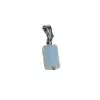 Pandantiv cristal natural Acvamarin brut tubular, 24mm, imagine 2