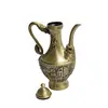 Statueta Feng Shui din alama vas pentru ceai cu simboluri chinezesti, 19cm, imagine 3