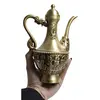 Statueta Feng Shui din alama vas pentru ceai cu simboluri chinezesti, 19cm, imagine 4
