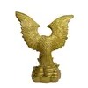 Statueta Feng Shui din alama Vultur cu aripile deschise, 16cm, imagine 3