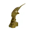 Statueta Feng Shui din alama Vultur cu aripile deschise, 16cm, imagine 4