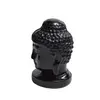 Statueta Feng Shui din Obsidian capul lui Buddha, 10cm, imagine 2