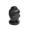 Statueta Feng Shui din Obsidian capul lui Buddha, 10cm, imagine 3
