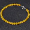 Bratara agat galben 4mm
