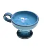Catuie din ceramica emailata turcoaz, medie 7cm x 9cm, imagine 3