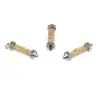 Pandantiv cu varf si chipsuri din cristal natural Citrin, 6cm, imagine 3