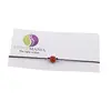 Bratara cu snur Coral portocaliu, 6mm, imagine 4