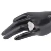 Inel reglabil cu cristal natural brut Cristal de stanca druzy, 20-23mm, imagine 3