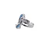 Inel reglabil Scoica abalone model delfini, 21mm x 13mm, imagine 2
