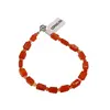 Bratara Cornalina fatetat 6-8mm si discuri 4mm