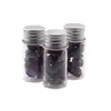 Sticla cu cristale naturale Ametist 8-12mm, mica - 4cm, imagine 2