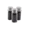 Sticla cu cristale naturale Turmalina neagra 4-8mm, mica - 4cm, imagine 2