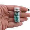 Sticla cu cristale Turcoaz, mica - 4cm, imagine 3