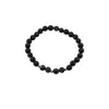 Bratara cristale naturale sfere Roca vulcanica si Sodalit pe elastic, 6mm