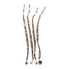 Bratara wrap Agat Carneolizat sfere 4mm, imagine 5