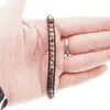 Bratara wrap Rodonit sfere 5mm, imagine 3