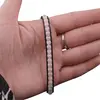 Bratara wrap Selenit sfere 5mm, imagine 2