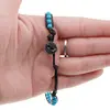 Bratara wrap Turcoaz sfere 4mm, imagine 3