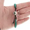 Bratara wrap Turcoaz albastru sfere 4mm, imagine 3