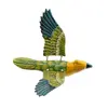 Magnet papagal Macaw galben, 12cm, imagine 3