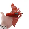 Magnet papagal Macaw rosu, 12cm, imagine 4