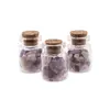 Sticla cu cristale naturale Ametist Chevron chips 3-10mm, 3cm, imagine 2