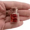 Sticla cu cristale naturale Coral Rosu chips 3-5mm, 3cm, imagine 3