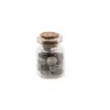 Sticla cu cristale naturale Jad Serpentin, Piatra Infinitului chips 6-12mm, 3cm