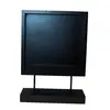 Tablou cu Buddha si flori din lemn cu picior, 42cm x 30cm, imagine 3