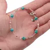 Bratara Amazonit Rusia si Aventurin rosu sfere fatetate si sfere cu Argint 925, 3-6mm, imagine 3