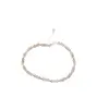 Bratara Cuart fumuriu discuri fatetate cu Argint 925, 4mm